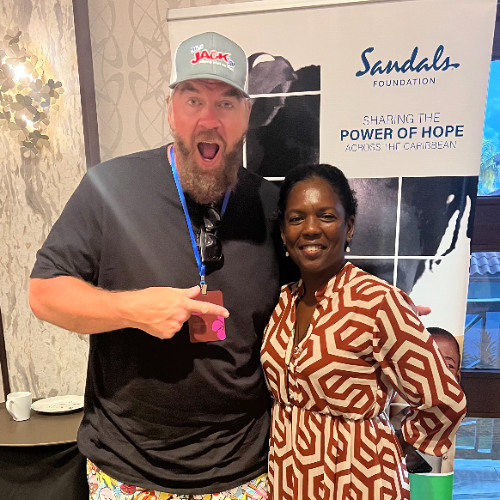 Moose talks with Natalie Regis of Get Grenada Swimming - Sandals Foundation