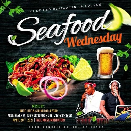 CodeRed Seafood Wednesday  Chukuloo4Star Early Disco part