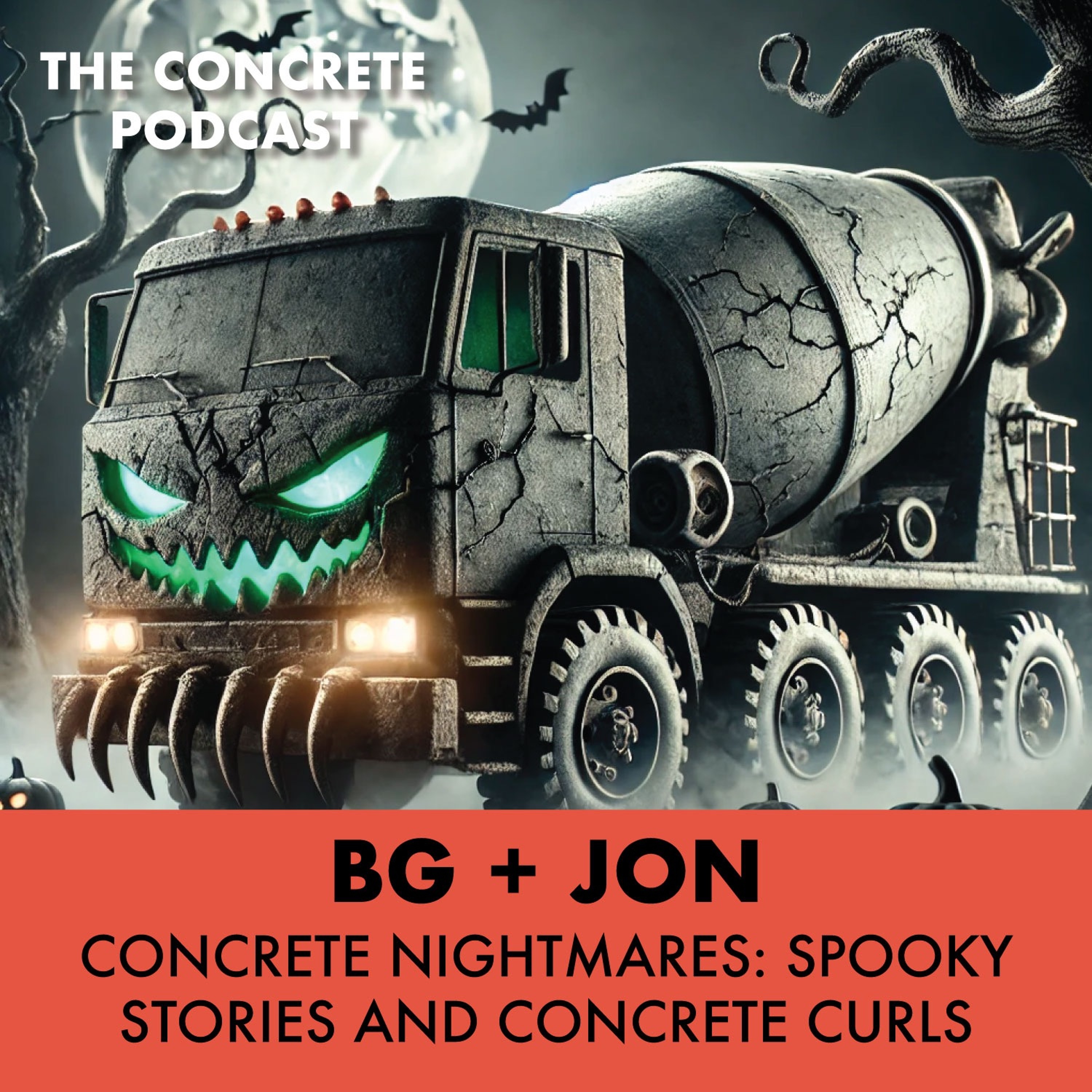 Concrete Nightmares: Spooky Stories and Concrete Curls episode artwork