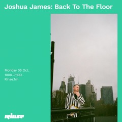 Joshua James: Back To The Floor - 05 October 2020