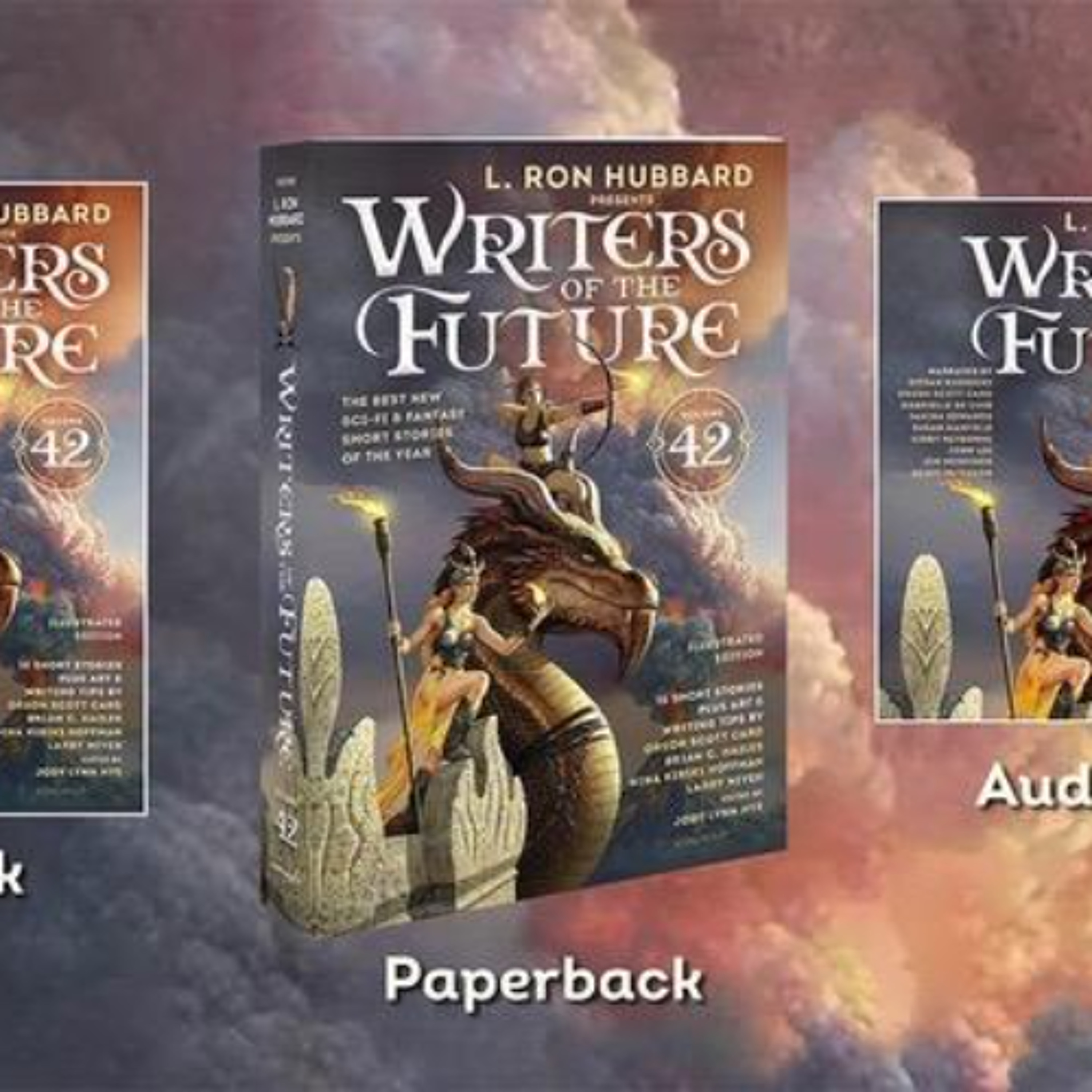 Special Author Quill Today  release of Writers and Illustrious of the Future volume 42 episode artwork