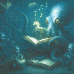 S 237 blue octopus