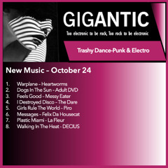 Gigantic (darktrashelectropunk) New Music Oct 24