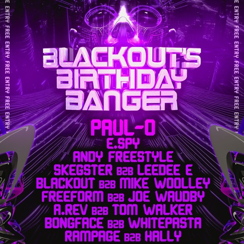 Blackout b2b Mike Woolley - Live @ Blackout's Birthday Banger 02.08.25