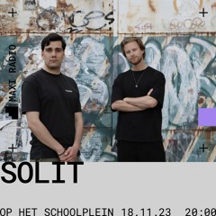 Op Het Schoolplein w/ SOLIT / 18-11-2023
