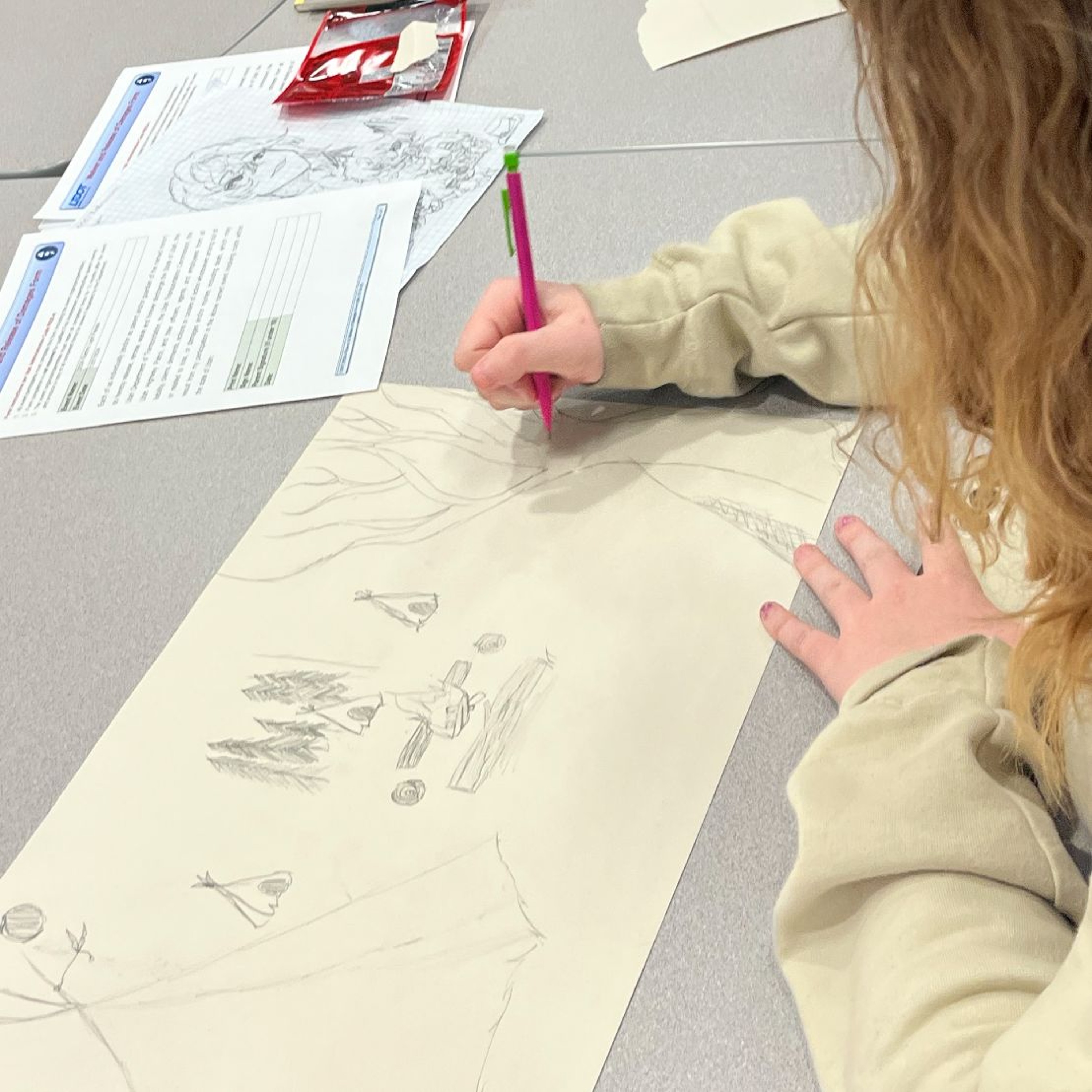 Local artist turns Dine creation myths into graphic novels episode artwork