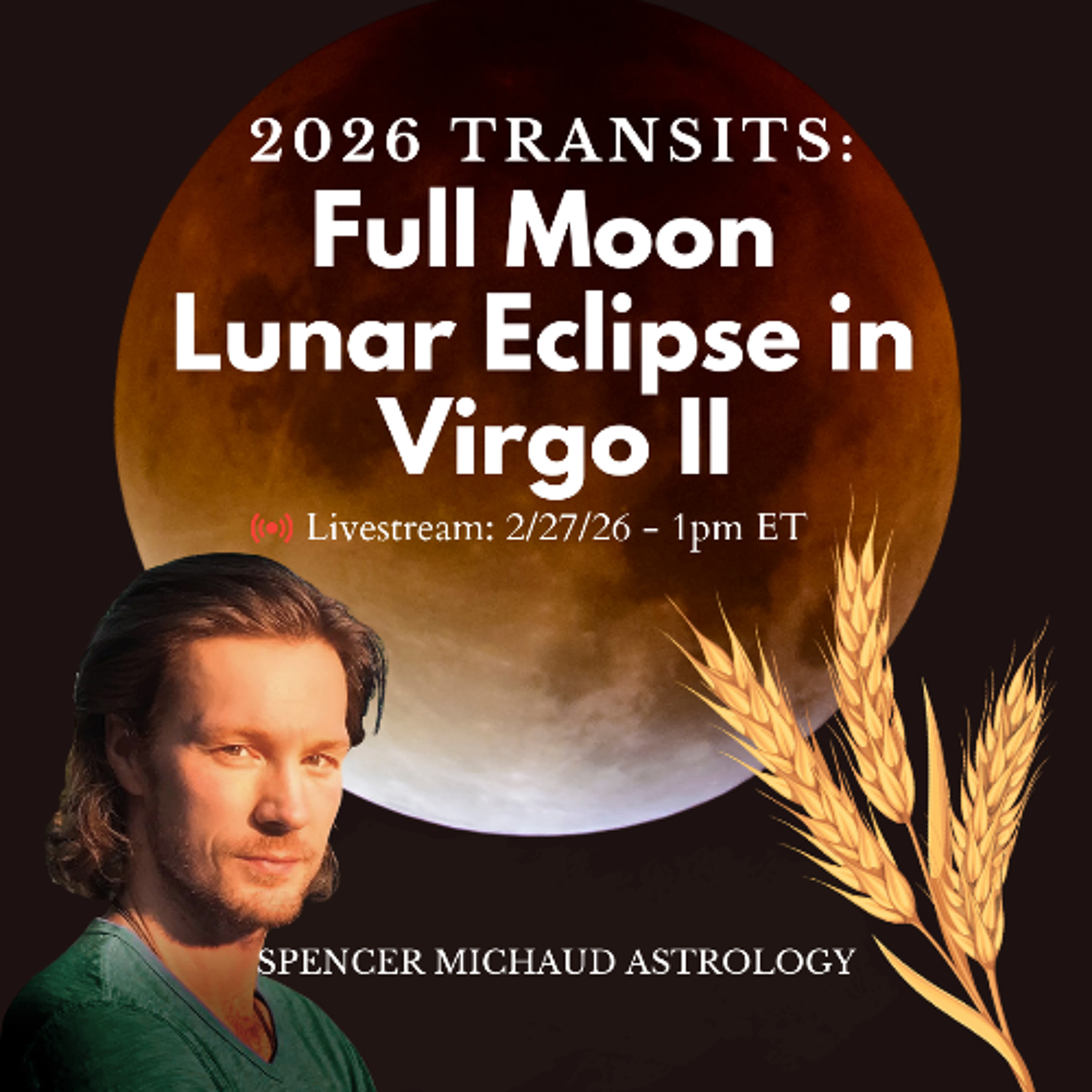 Full Moon Lunar Eclipse in Virgo II - 2026 Transits