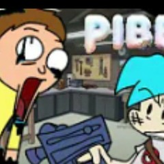 Friday Night Funkin' - Broken Portal Vs. Morty (Pibby X FNF Concept art)