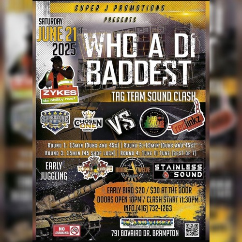 WHO A DI BADDEST 2025 AUDIO