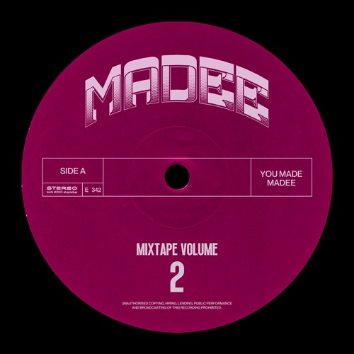 MIXTAPE VOLUME #2 - By Madee