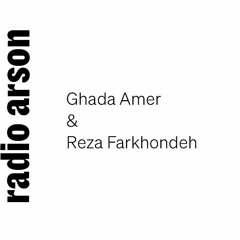 Radio Arson - Ghada Amer & Reza Farkhondeh, artistes