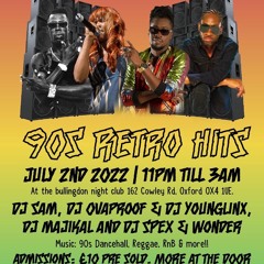 Retro Live Audio - 100% 90s Dancehall @DJYoungLinx @OvaproofUk July 2022