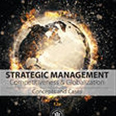 free PDF 🎯 Strategic Management: Concepts and Cases: Competitiveness and Globalizati