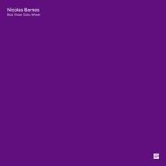 Nicolas Barnes – Blue Violet Color Wheel
