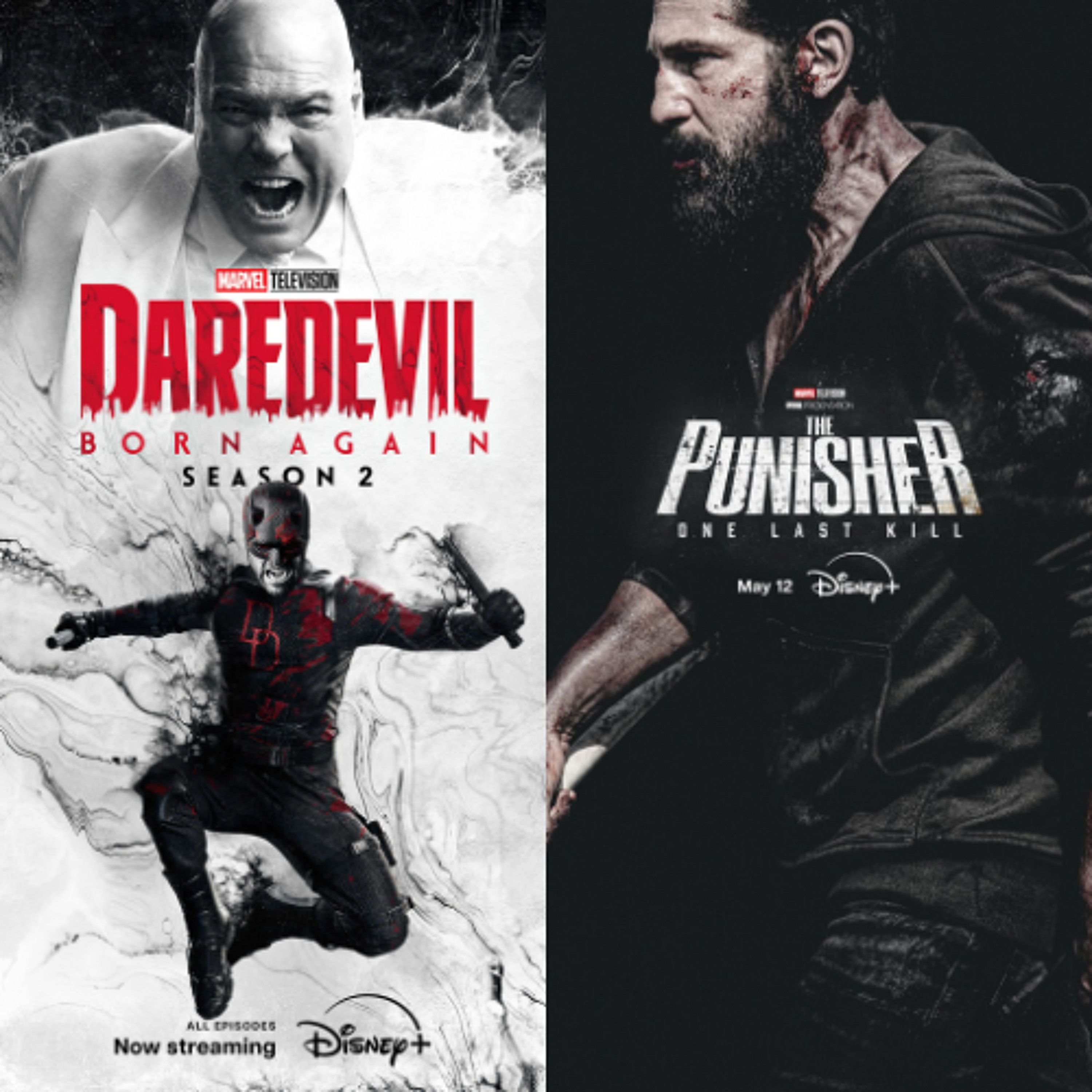 Geekkicast | Jakso 168 | Daredevil: Born Again Kausi 2 | The Punisher: One Last Kill episode artwork