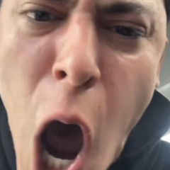 Lucas Popan yelling at you