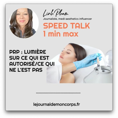 Toute la lumière sur le PRP : ce qui est autorisé, ce qui ne l'est pas