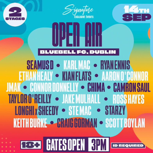 Signature  Presents - Open Air  (Pre-mix)