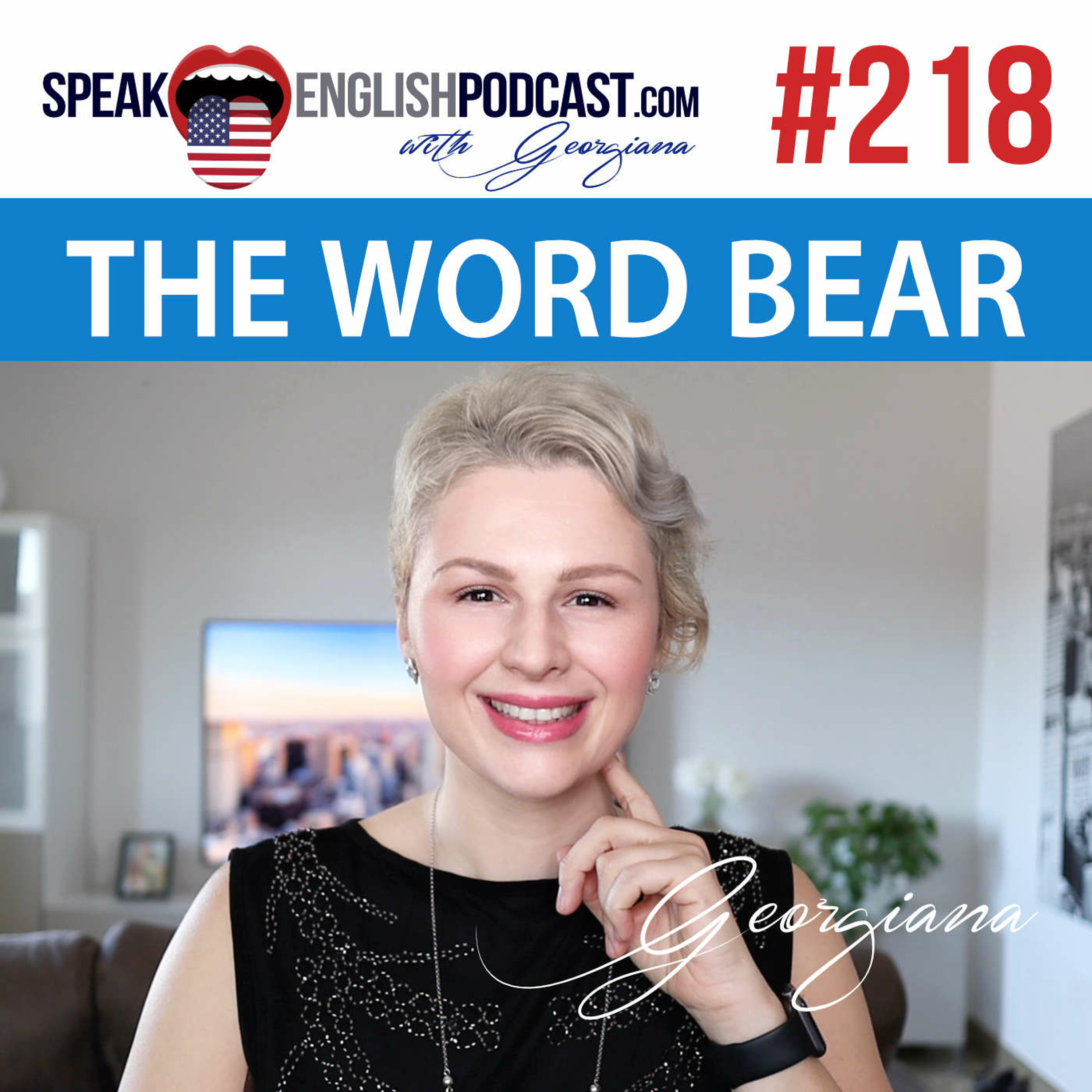 #218 The word Bear in English episode artwork