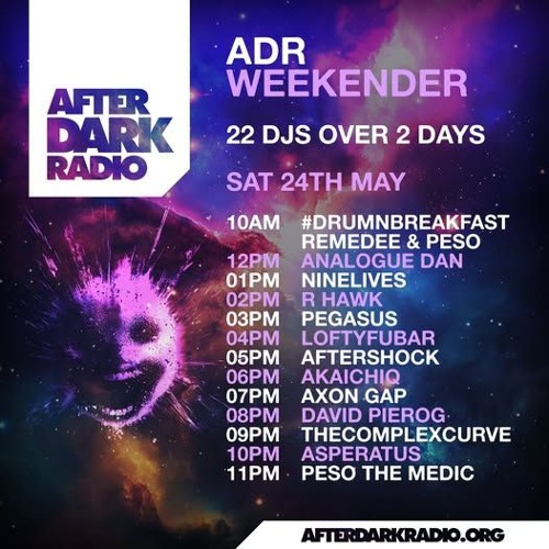 ADR Weekender - Saturday 8pm