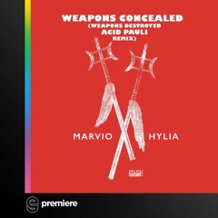 Premiere: Marvio, Hylia - Weapons Concealed (Weapons Destroyed Acid Pauli RMX) - Kiosk I.D