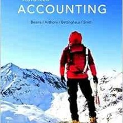 ✔️ Read Advanced Accounting (12th Edition) by Floyd A. BeamsJoseph H. AnthonyBruce BettinghausKe
