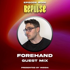 Repulse Techno Radio #006 by INSIDIA - Førehand Guest Mix | Live