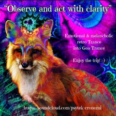 Psytek - Observe And Act With Clarity (Retro Trance # Goa Trance)