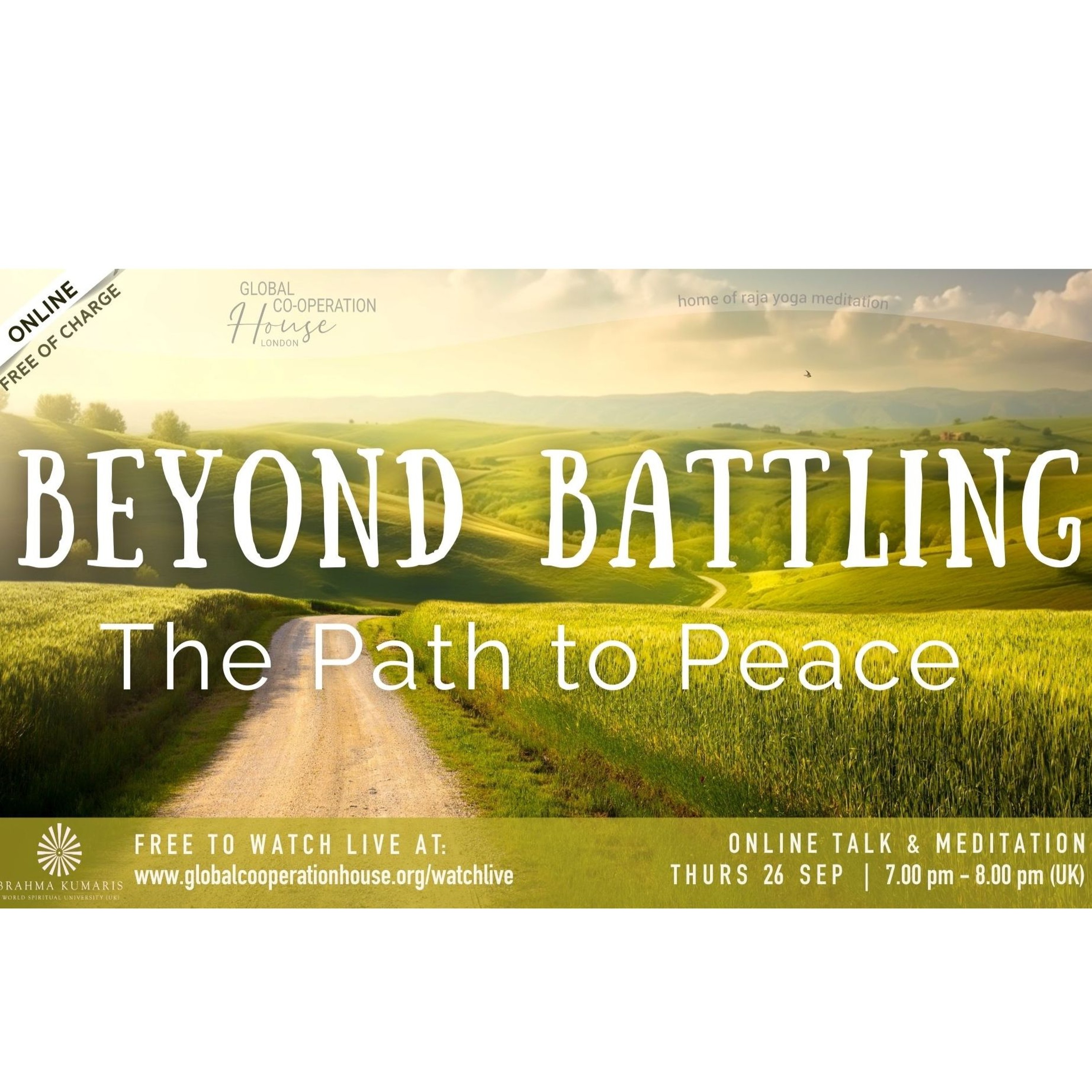 Beyond Battling: The Path to Peace - Valériane Bernard - Thursday 26th September 2024 episode artwork