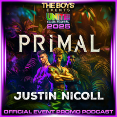 Justin Nicoll - Primal by The Boys Events Promo San Diego Pride 2025