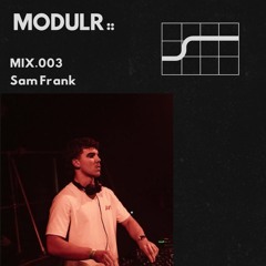 Modulr. Mix Series 003 - Sam Frank