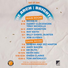 Clockwork Orange -The Arch_Dark Room 27-01-24