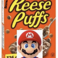 Mario tries Reeses puffs (Mario land theme x Reeses Puffs)