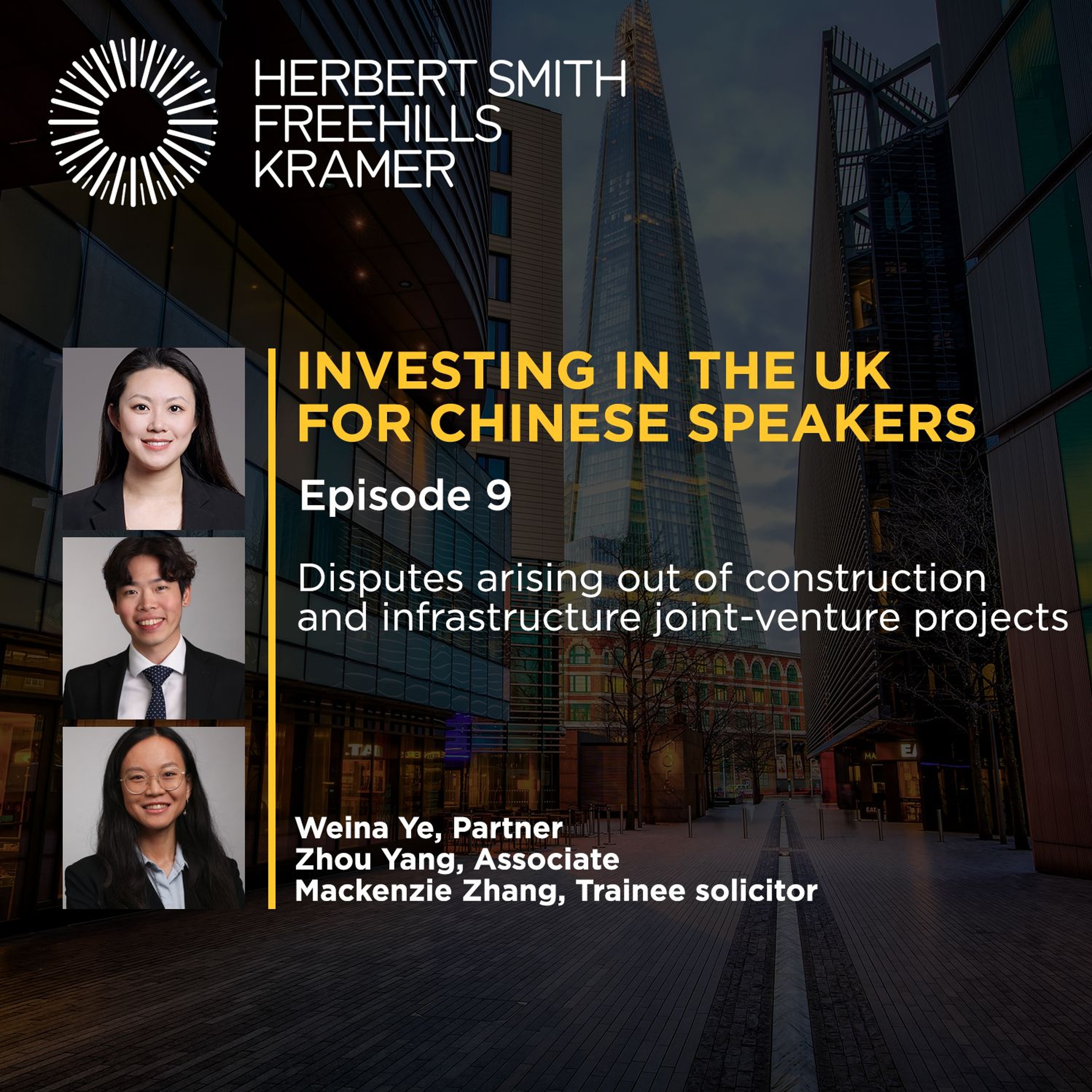 Investing in the UK for Chinese Speakers: EP9 Joint-venture disputes