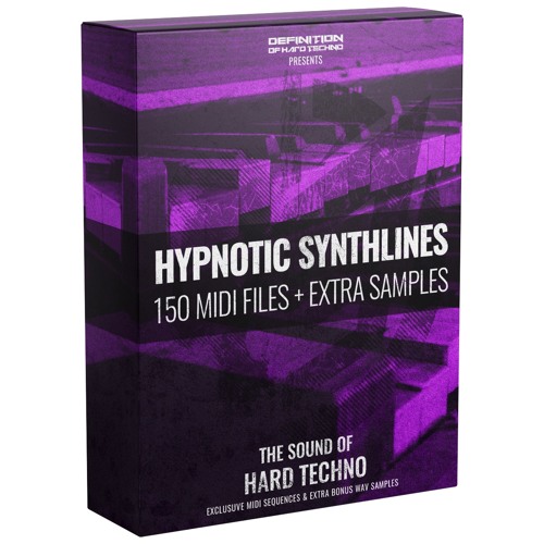 TLM MIDI #3 - Hypnotic Synthlines - Midi + Wav Pack (Demo Clip)