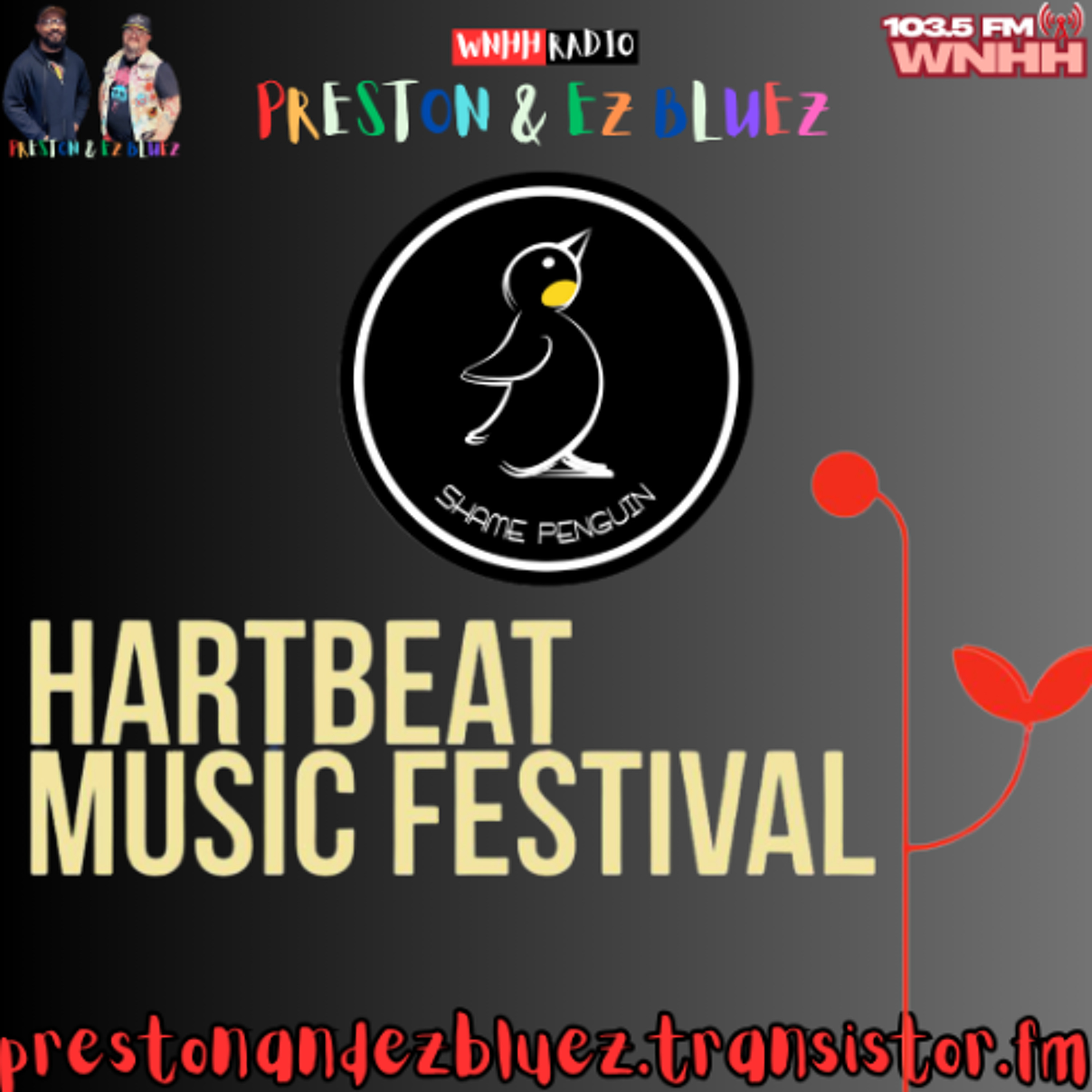 Preston & EZ BlueZ: Shame Penguin at the HartBeat Music Festival