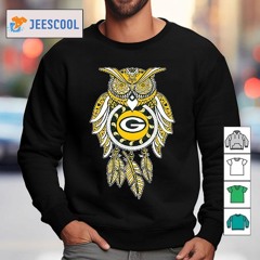 Dreamcatcher Owl Green Bay Packers Shirt