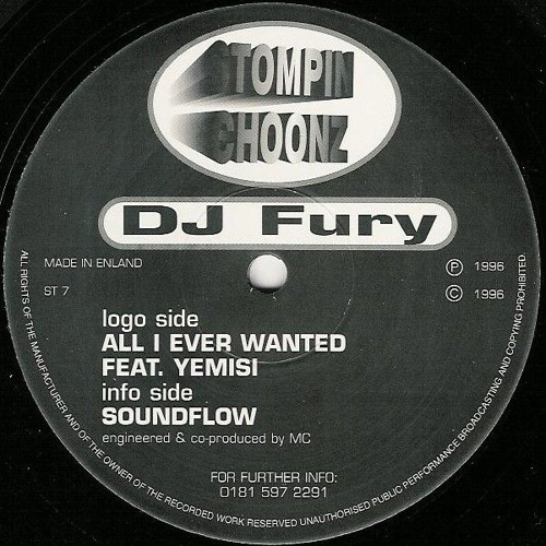 DJ Fury - Soundflow - Stompin Choonz (1996)