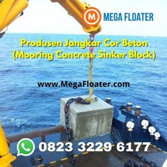 0823-3229-6177, Mooring Concrete Sinker Block
