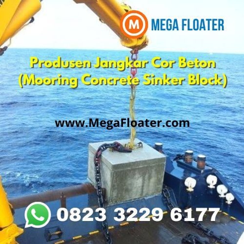 0823-3229-6177, Mooring Concrete Sinker Block