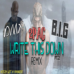 Write This Down Remix Pt. 2 (The Notorious B.I.G, 2Pac & DMX)