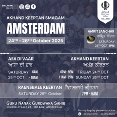 Bhai Baljit Singh Ji UK - Annual Akj Smagam Holland 2025 - Raensbaee Keertan