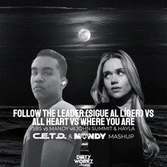 FOLLOW THE LEADER (SIGUE AL LÍDER) vs ALL HEART vs WHERE YOU ARE (C.E.T.D. & MANDY MASHUP)
