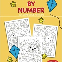 Read Pdf Color By Number Activity Book For Kids Ages 4-8: 40 Cute Images Of Animals Dinosaurs Unico