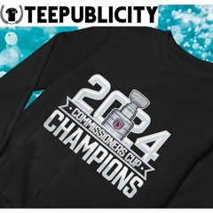 Commissioners Cup Champions 2024 shirt