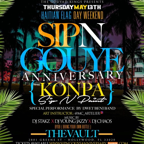 2KBES SIP N GOUYE MIAMI LIVE MARKIE 2 FRESH GOUYAD KINGS