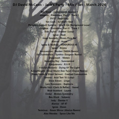 DJ David McCann - Jack's Party - Mix / Set - March 2024