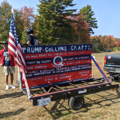 In Southern Maine, a Trump Caravan Musters