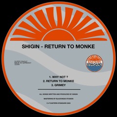 PREMIERE: Shigin - Grimey (Original Mix) [EASTERN STANDARD]