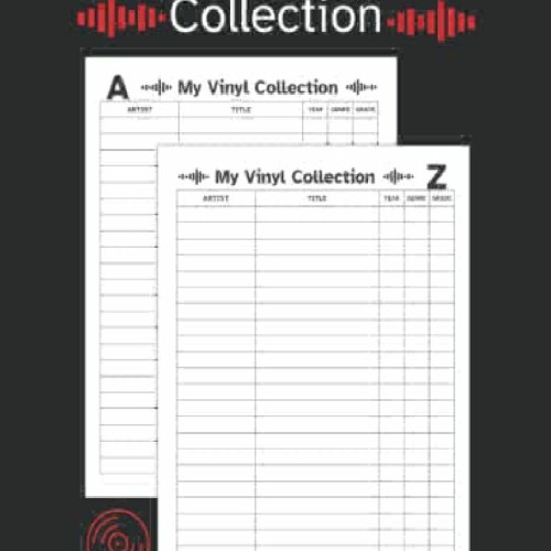 [PDF] DOWNLOAD My Vinyl Record Collection: Inventory Log Book for Collectors of